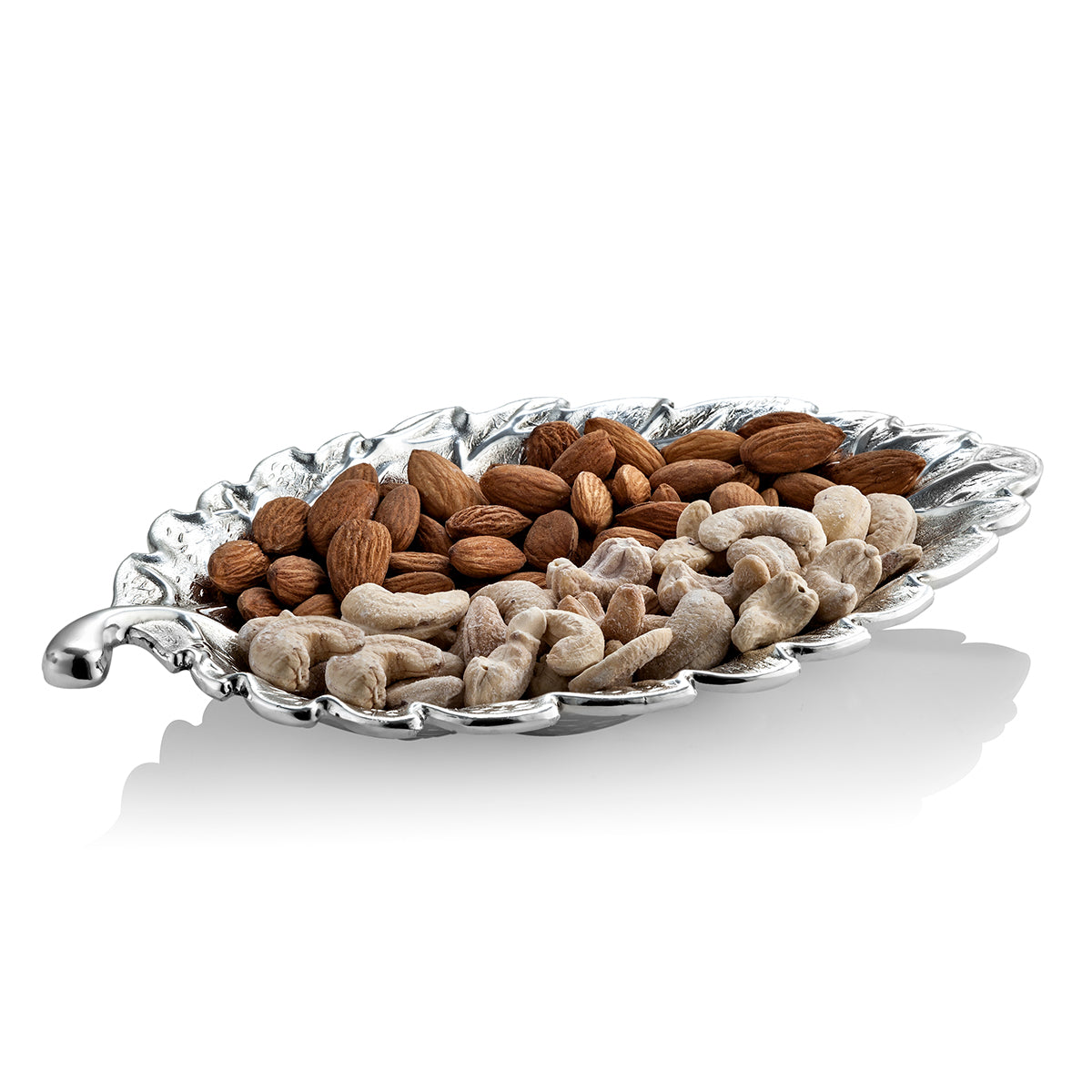 Leaf Platter Silver