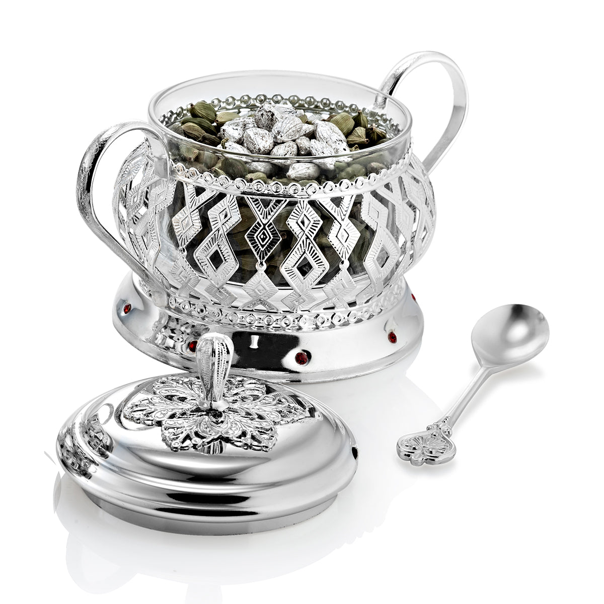 Sugar Pot (Silver)