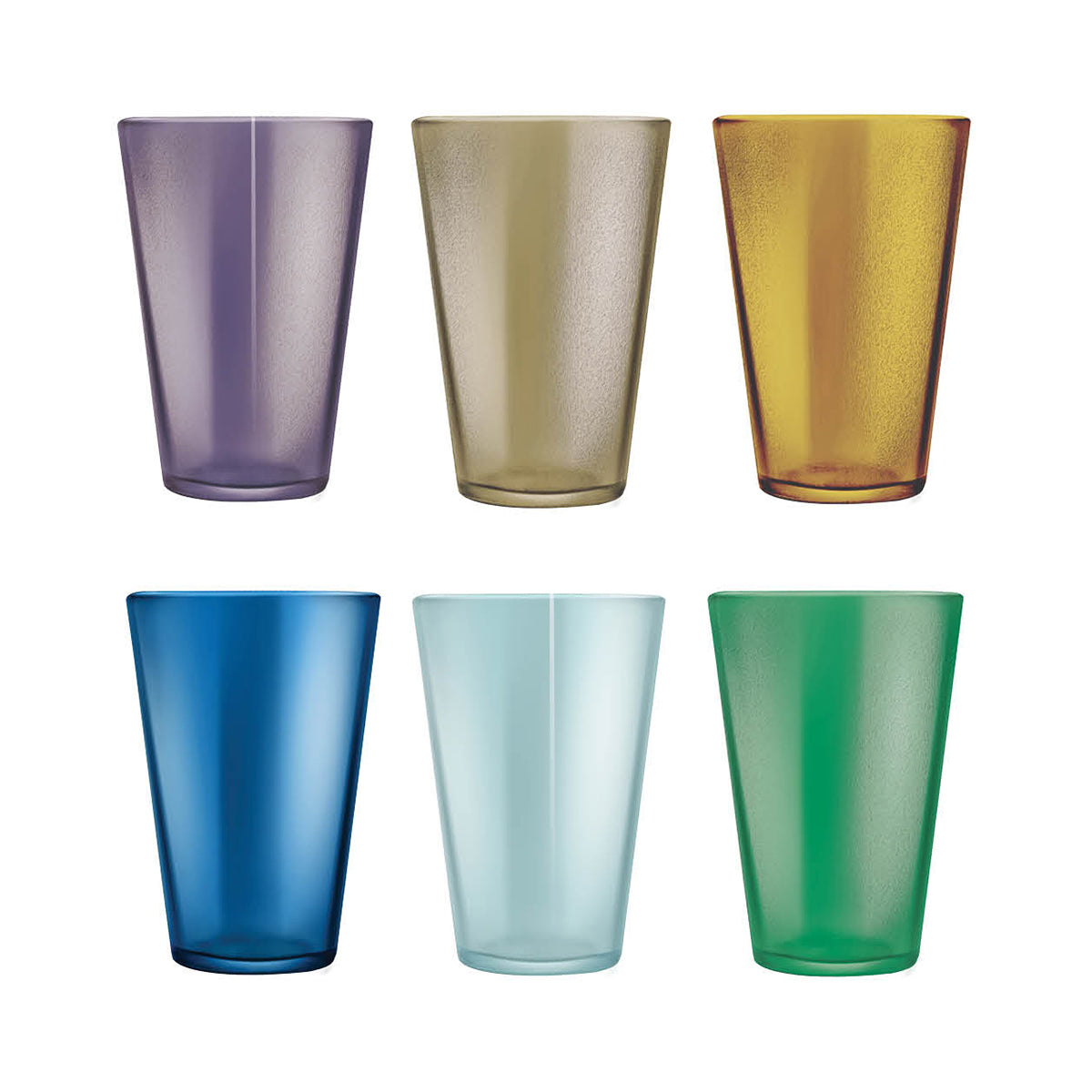 6Pcs Long Drink Glasses
