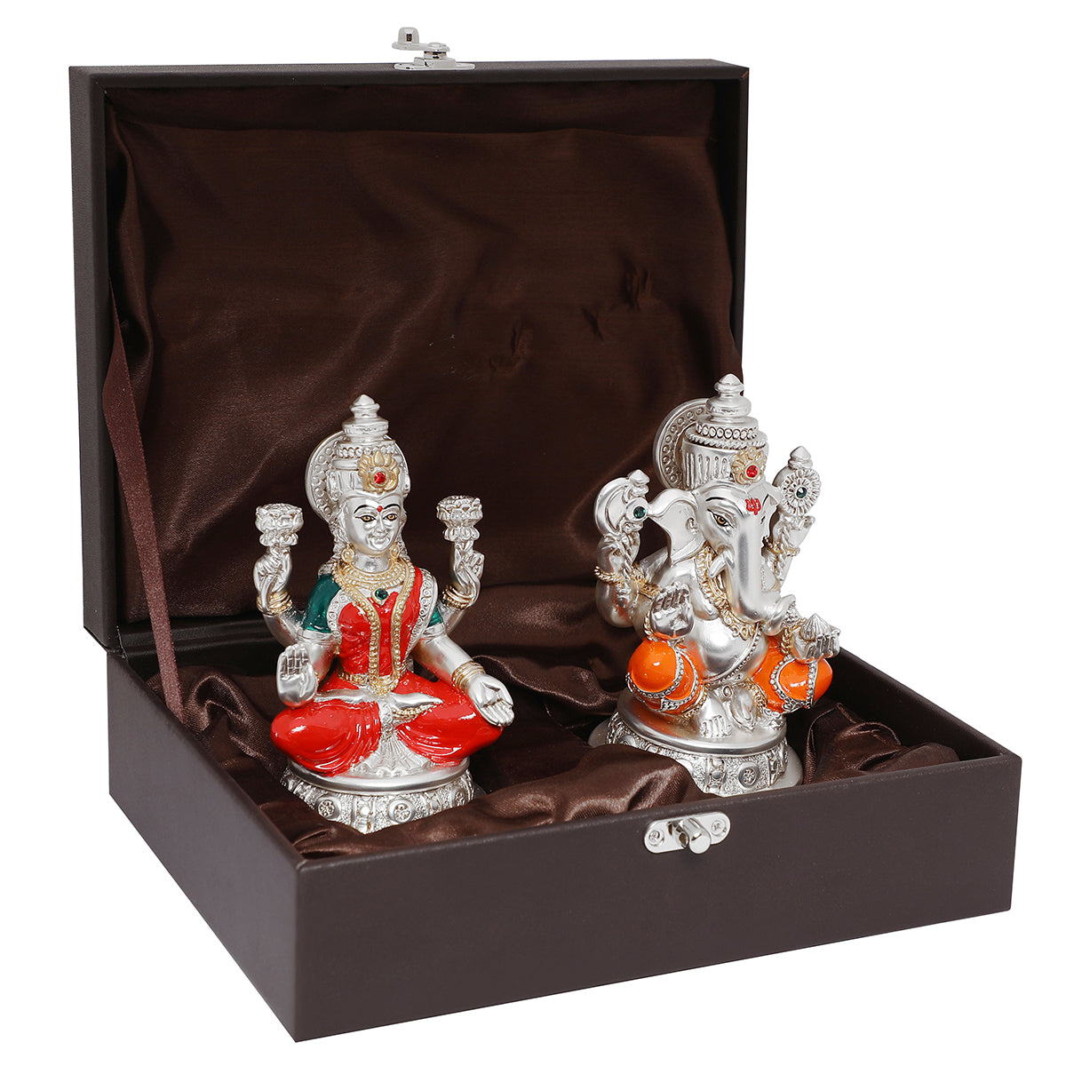 Colored Laxmi Ganesha