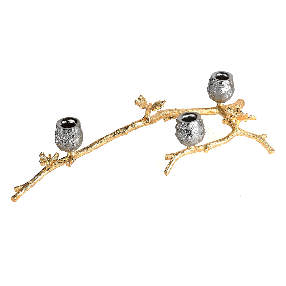 Butterfly Candle Stand- Dual Tone