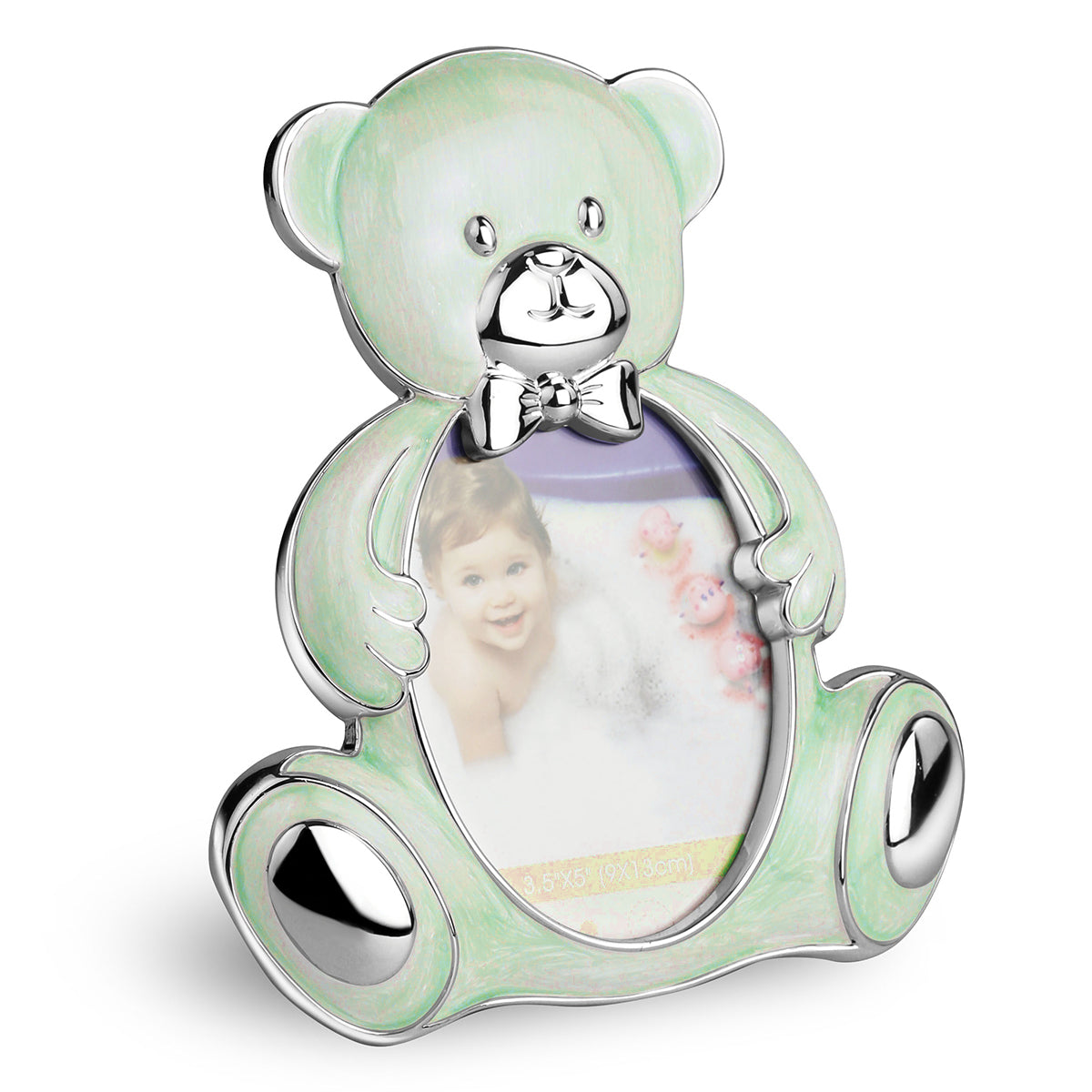 Teddy Bear Photo Frame (Green)