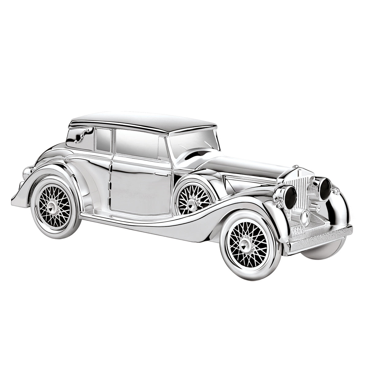 Vintage Car Money Bank- Silver – Momentz