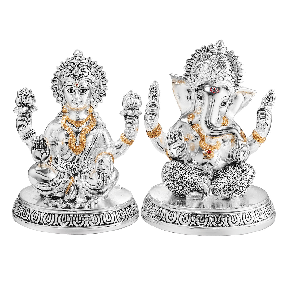 Puja Thali With Laxmi Ganesh M (017+6132)