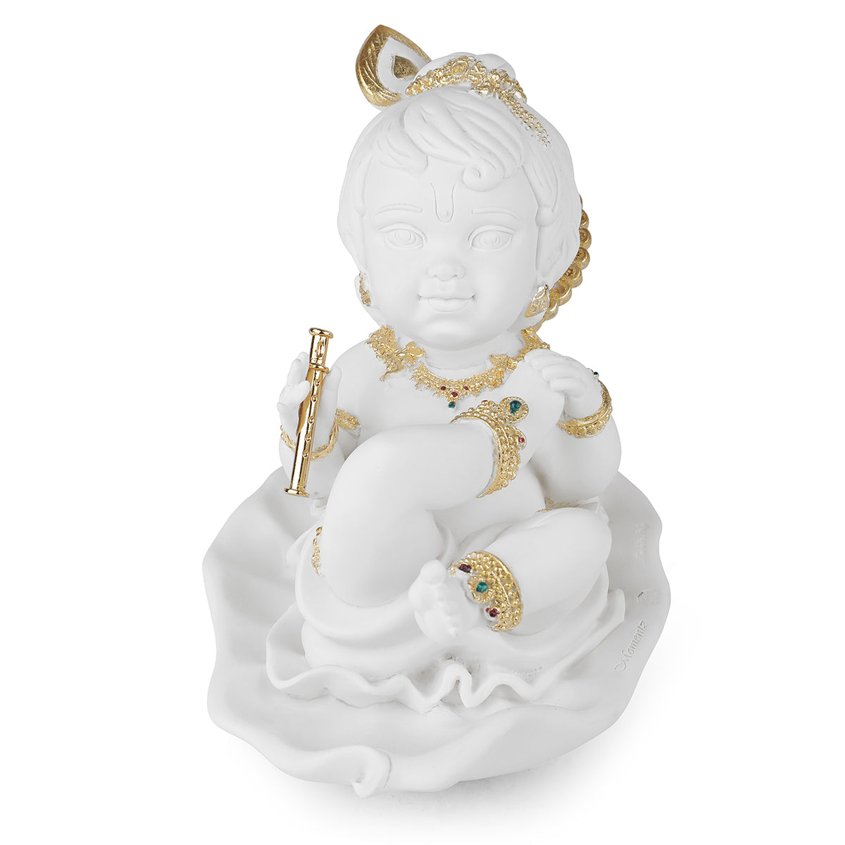 Bal gopal Krishna white (h-14 cm)