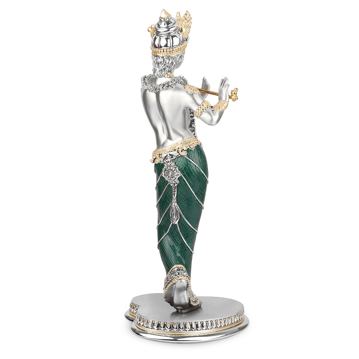Standing Krishna (h-48.5 cm) Green