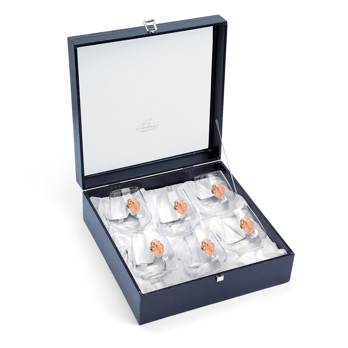 Whisky Glasse 6 Pcs Rose Gold