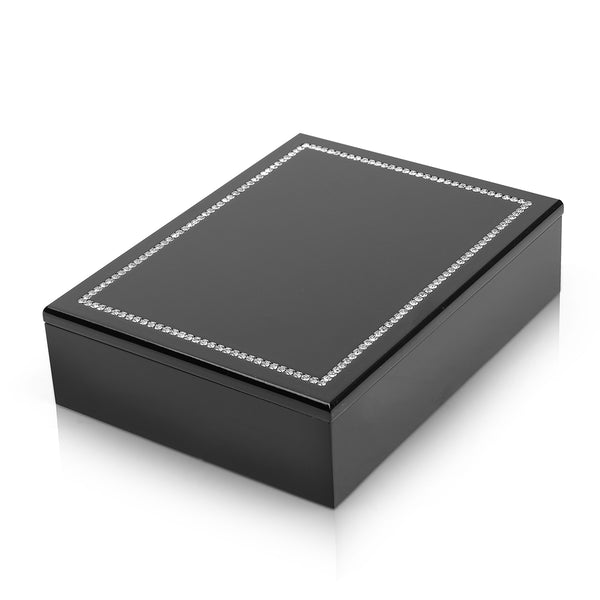 Jewel Box Crystal Line- Black