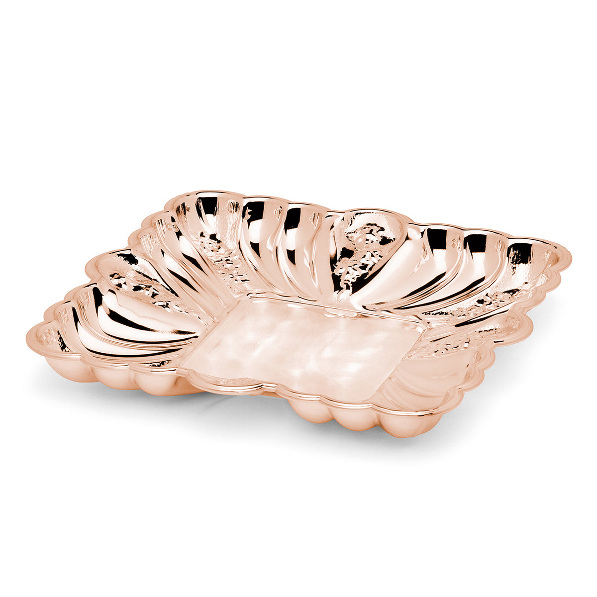 Square Tray 22X22 (Rose Gold)