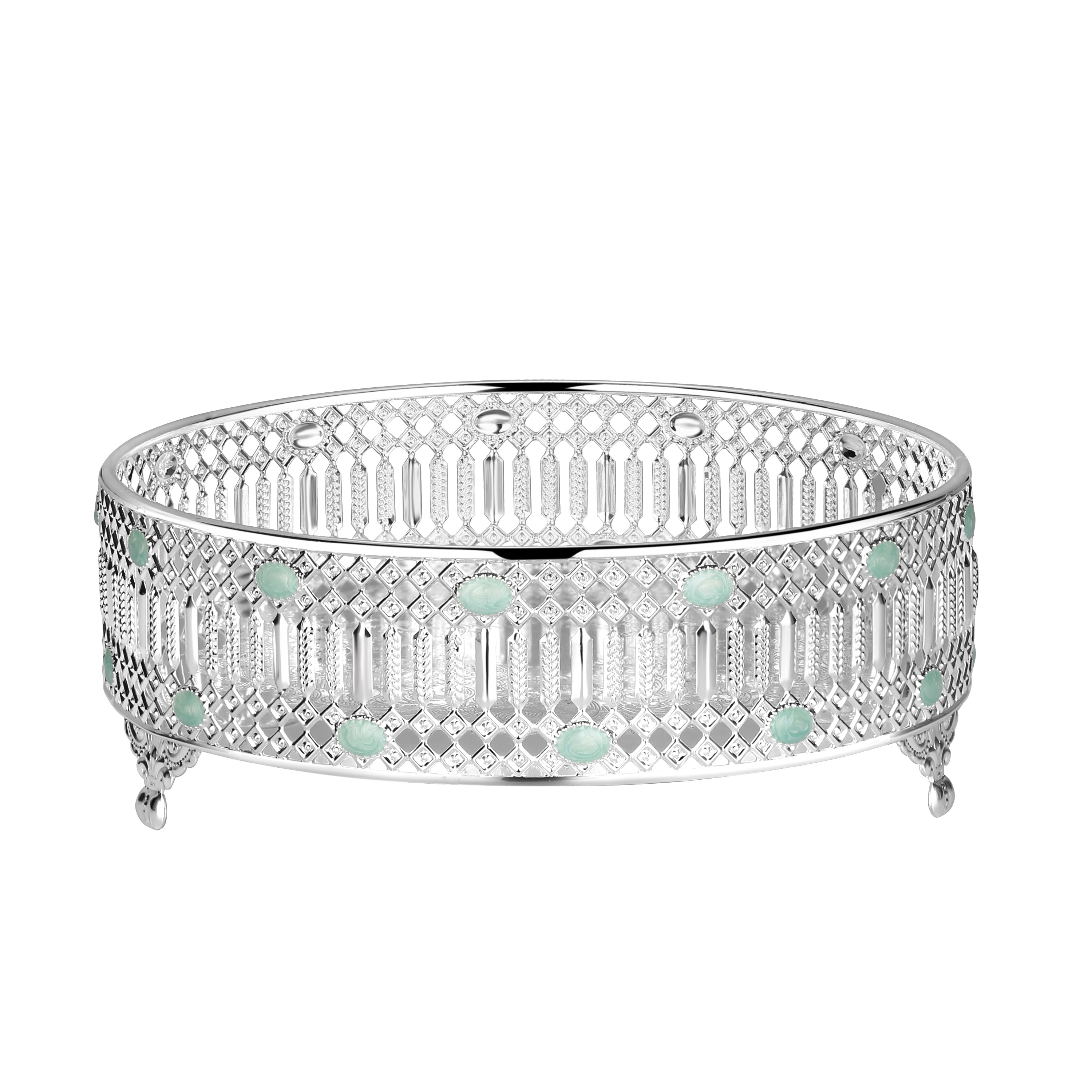 Round Tray Blue