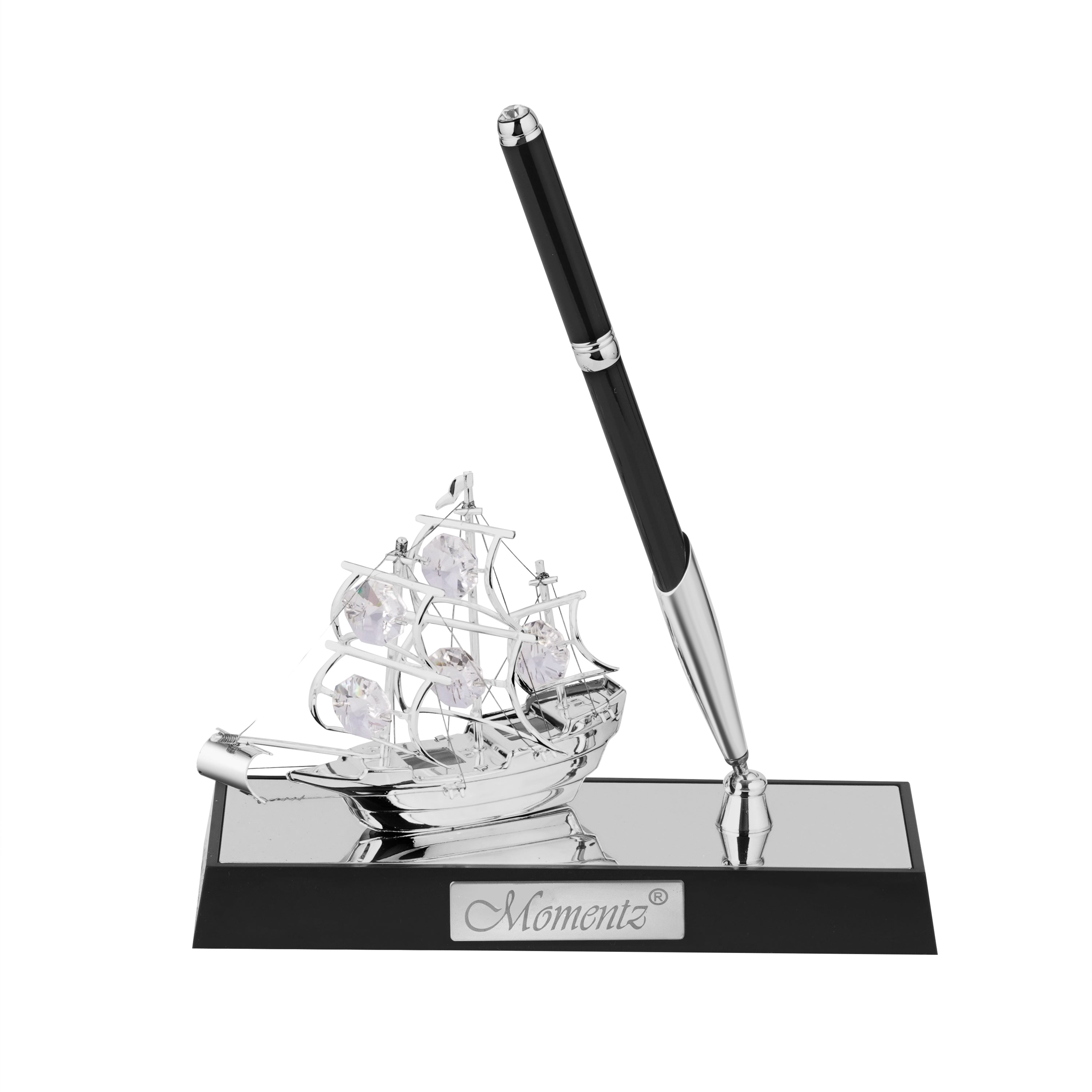 Sail Pen Holder Silver