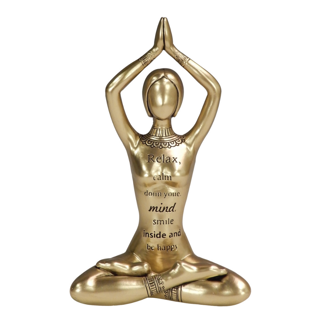 Home Décor-Yoga Figurine (H-21.2CM)