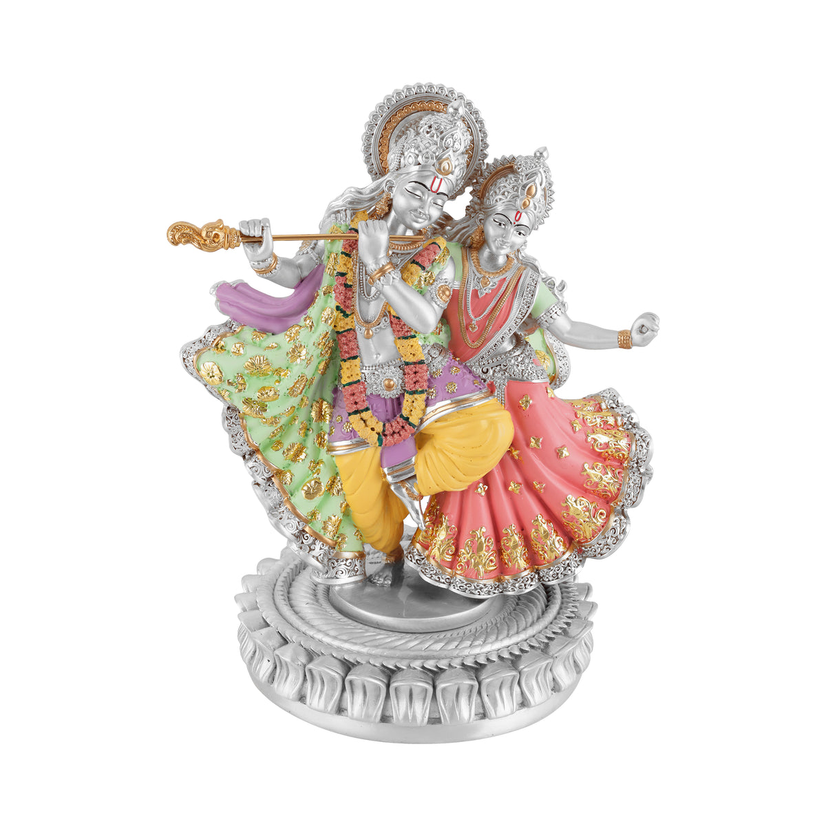 Dancing Radha Krishna Color
