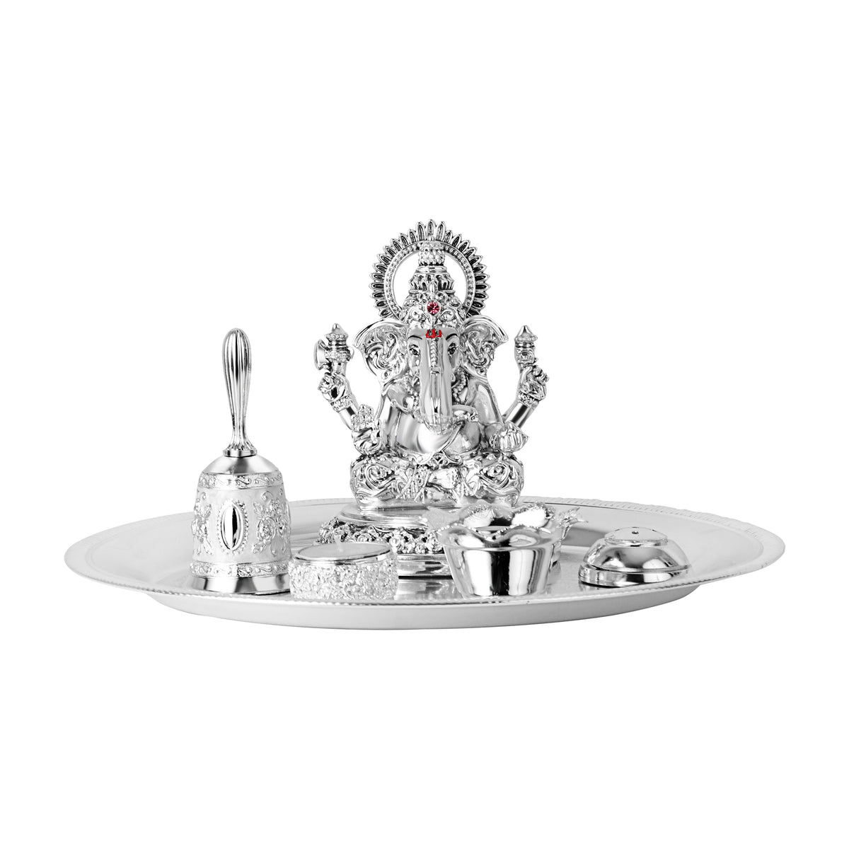 Chakra Ganesha Puja Thali