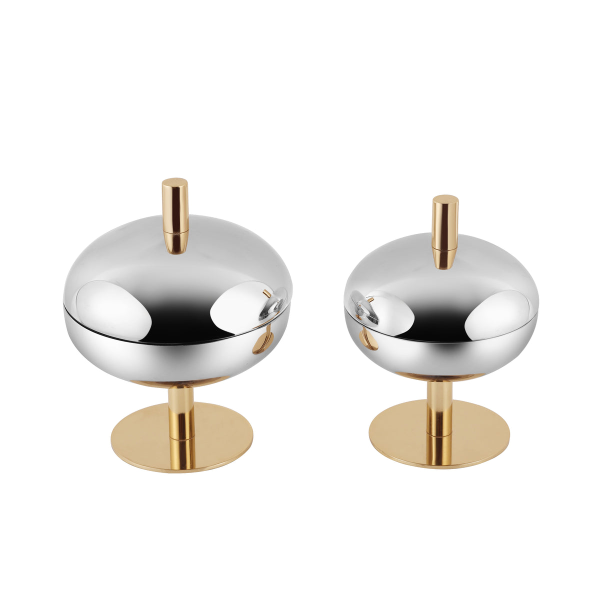 Opulent Twin Serving Bowl Set Large & Medium