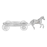 Rolling Serving Horse Silver