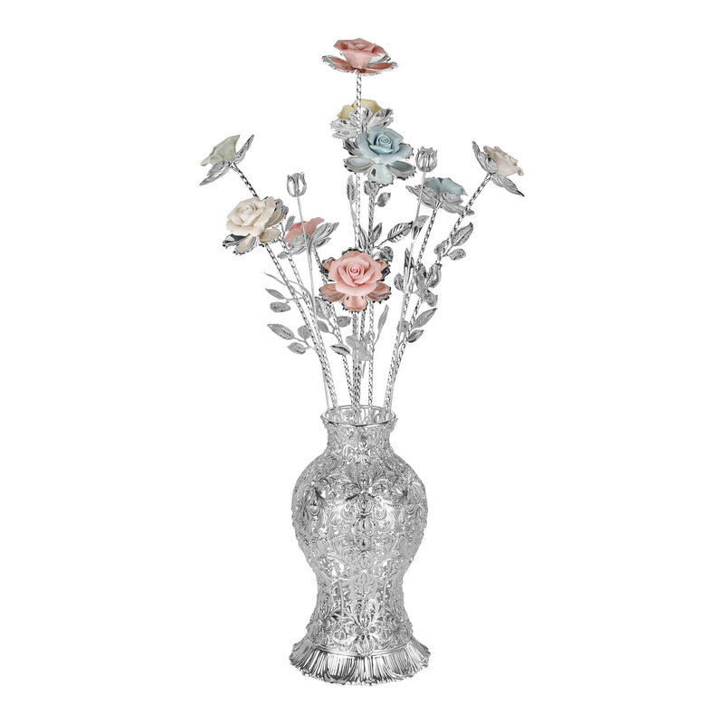 Flower vase Silver (H - 67 cm)