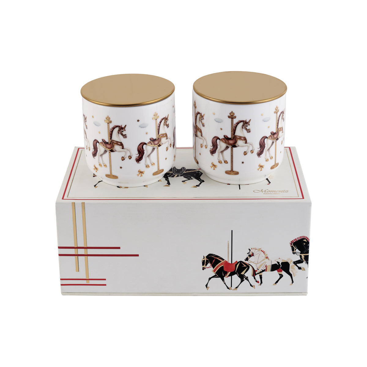 Royal Stables Cannisters set of 2