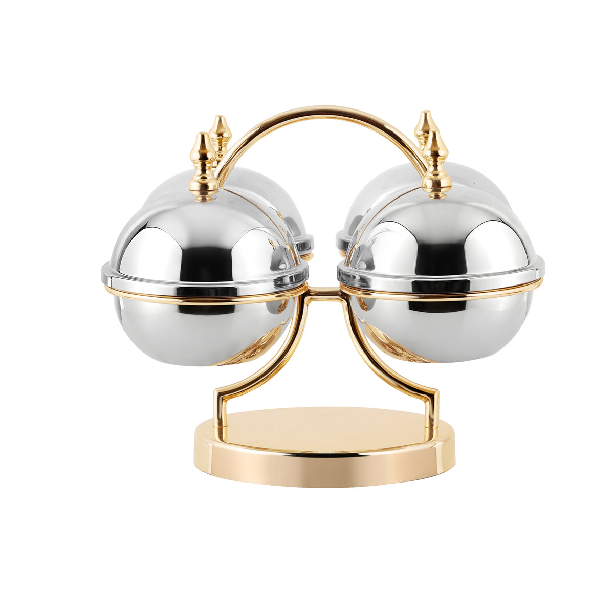 Opulent 4 in 1 Dry Fruit Serving Bowl Set with Stand