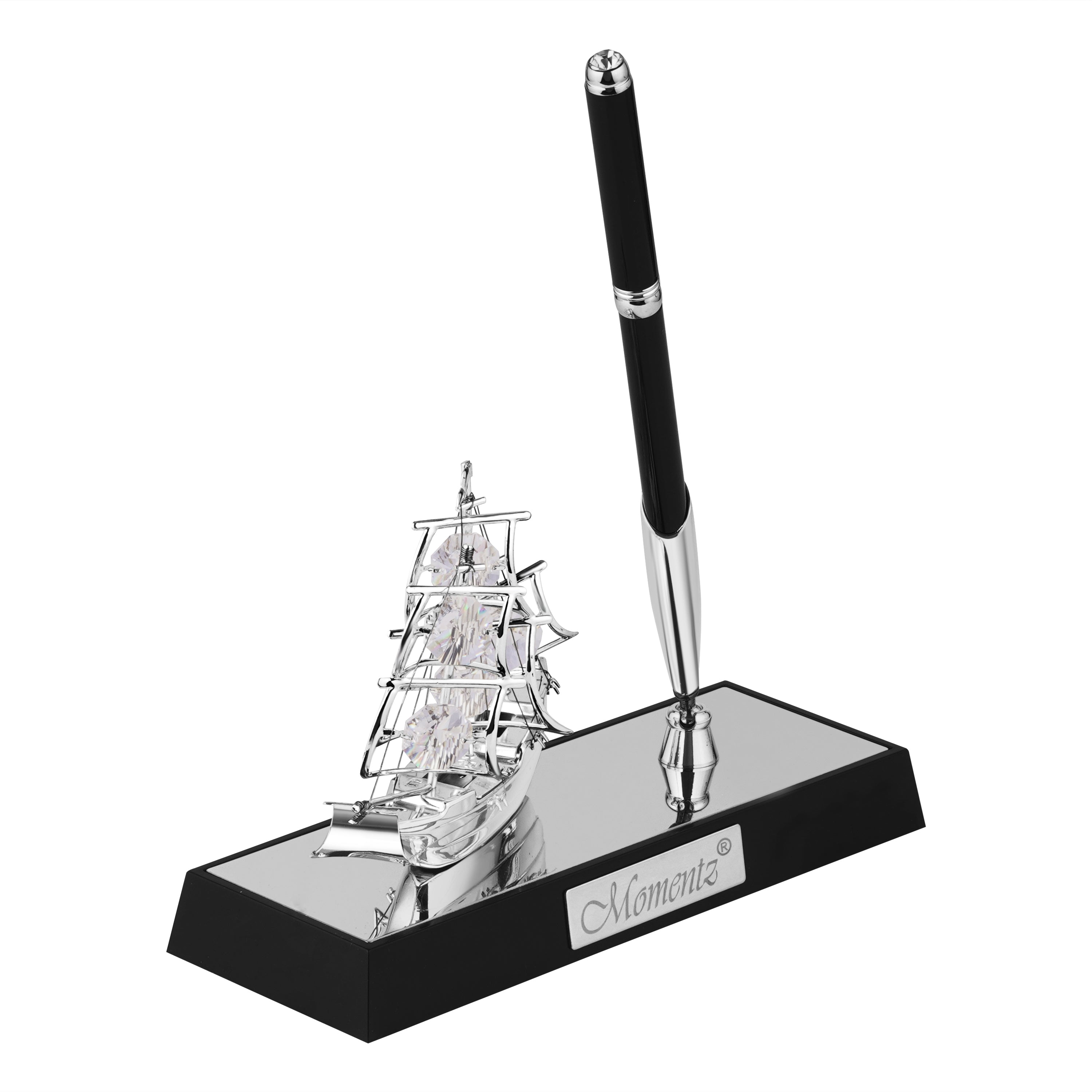 Sail Pen Holder Silver