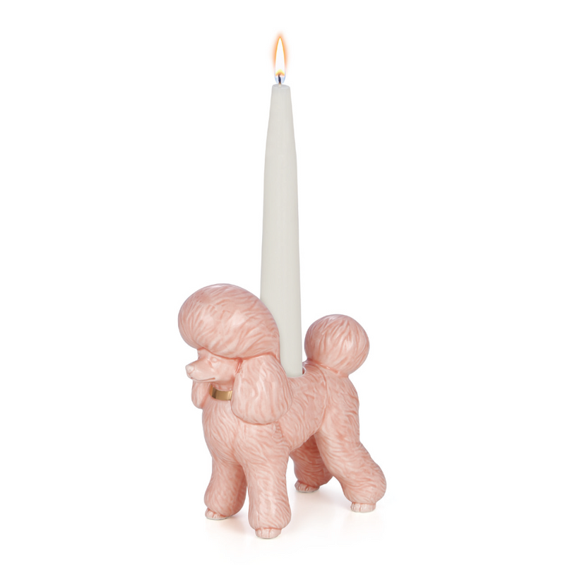 Poodle Candle Holder