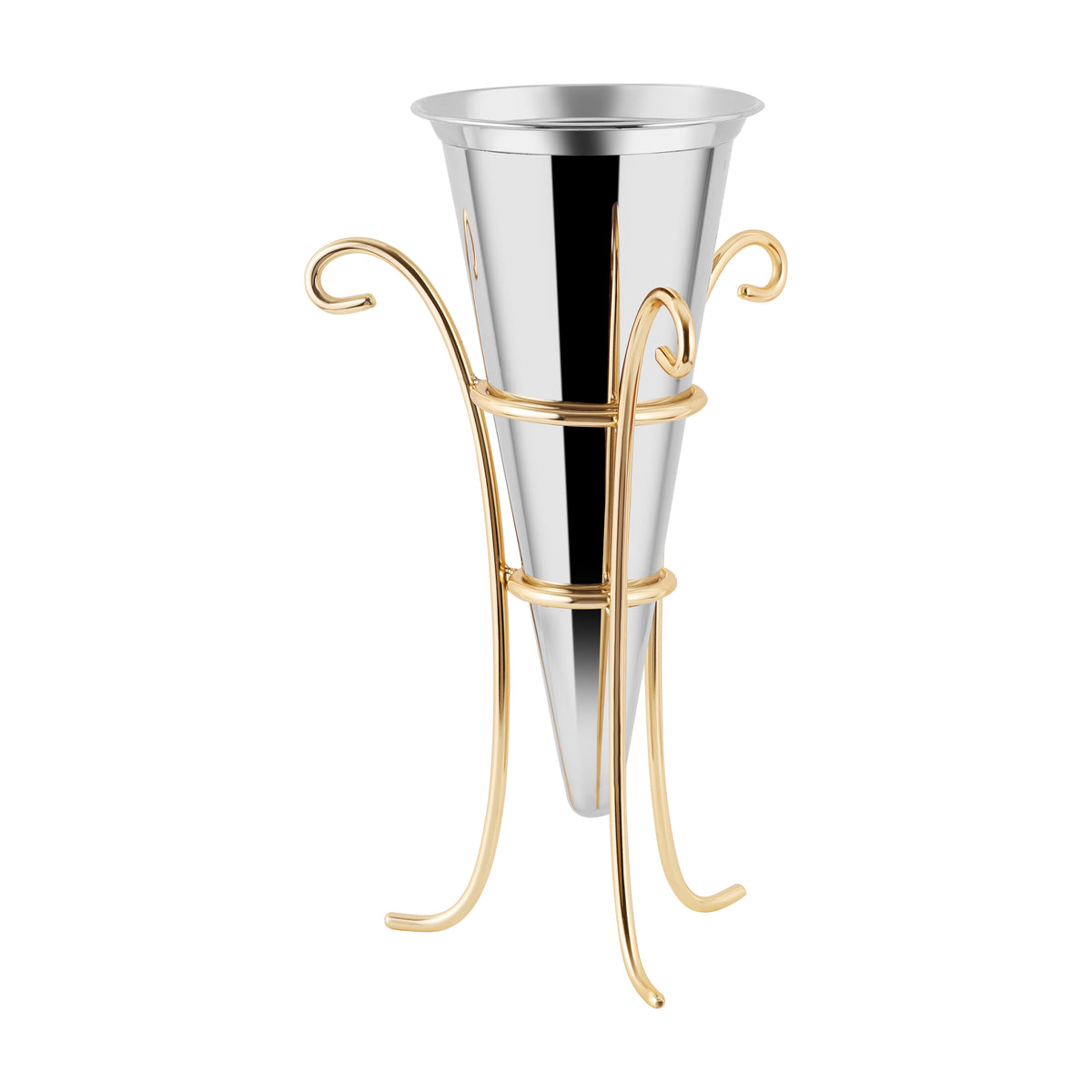 Opulent Vase with Decorative Stand