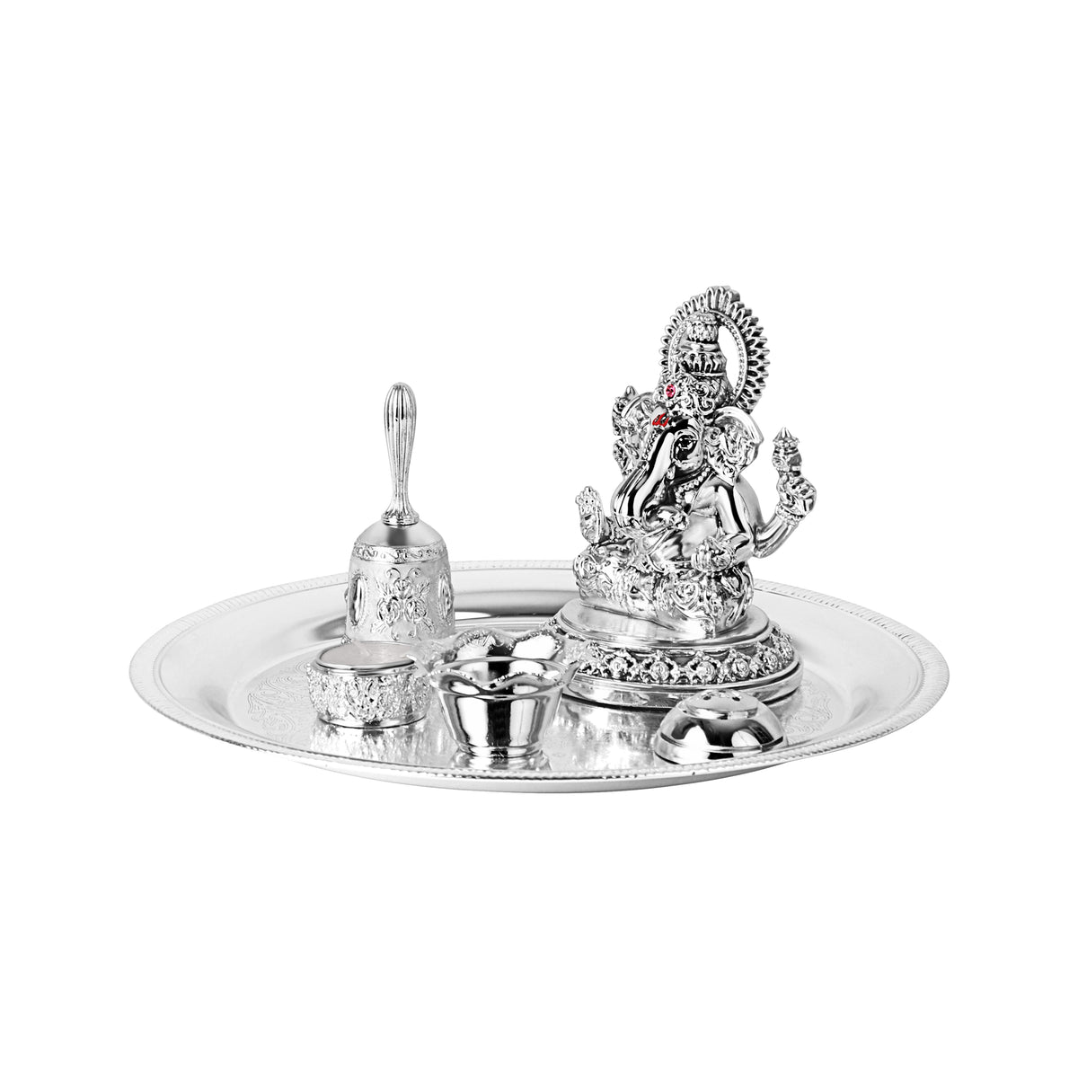 Chakra Ganesha Puja Thali