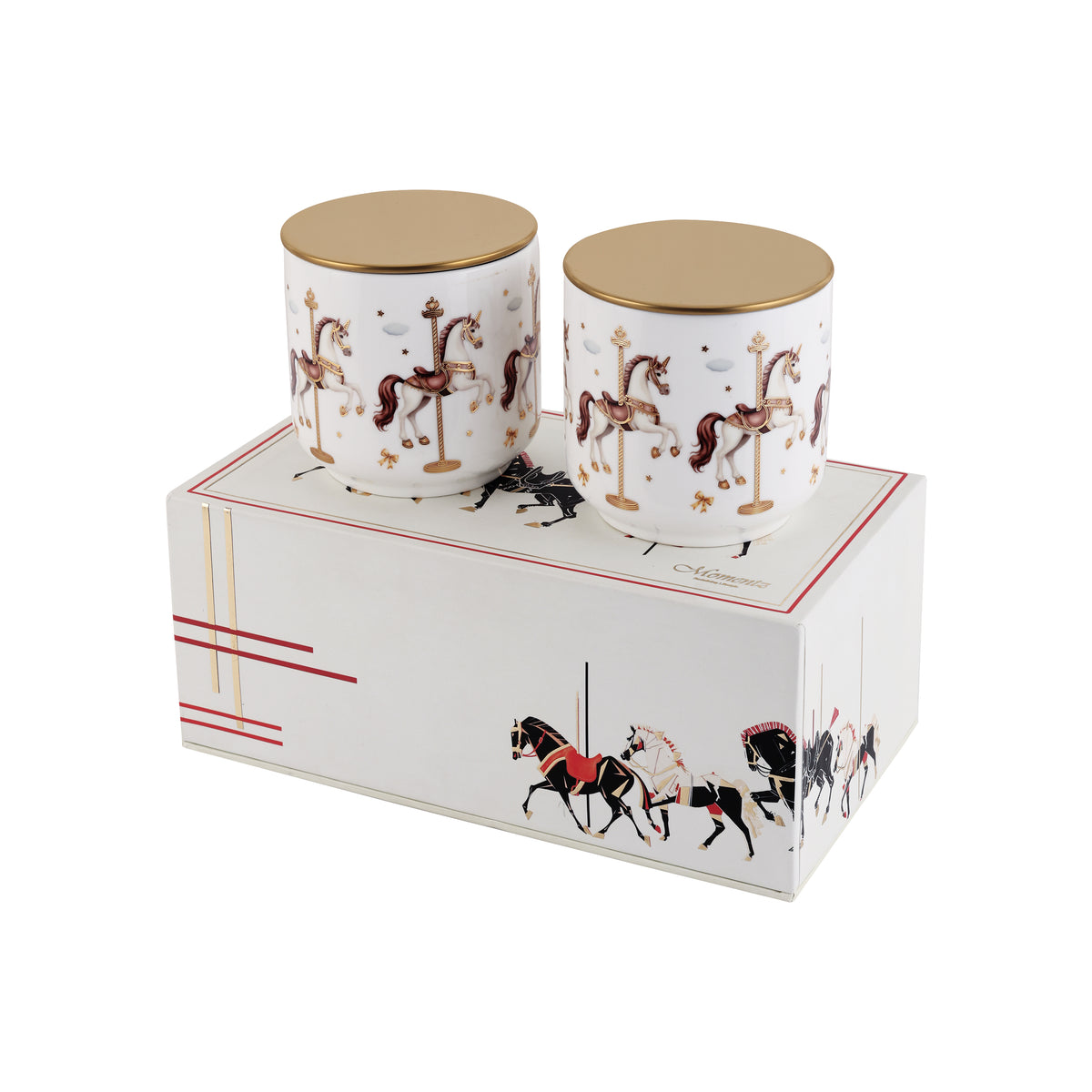 Royal Stables Cannisters set of 2
