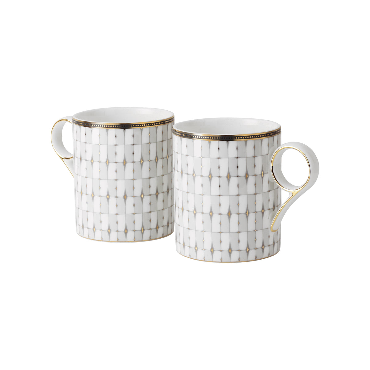 Majestic weave 2pc mug set