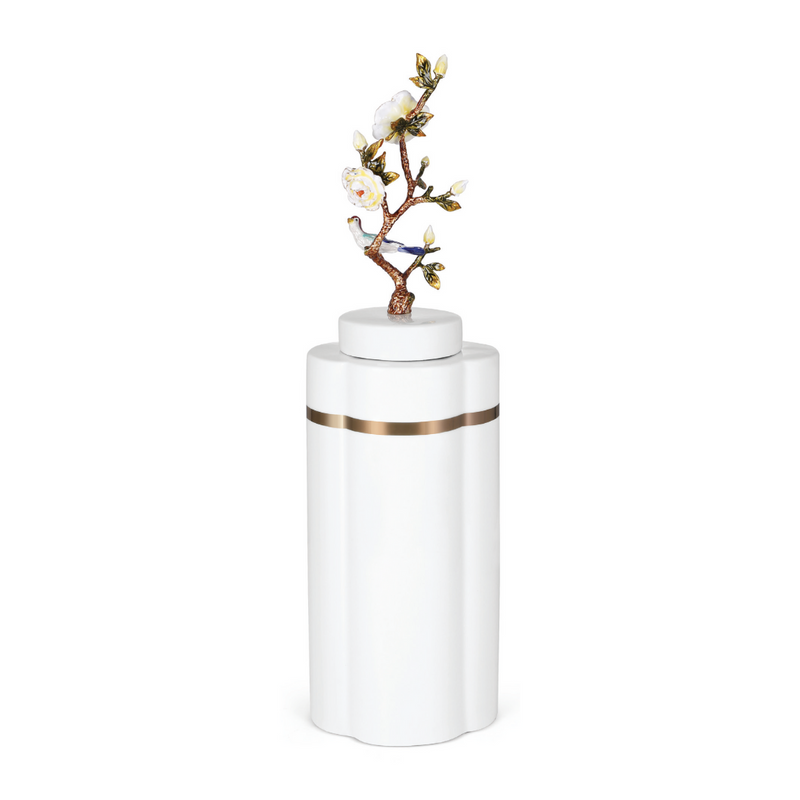 Marisa White Gold Vase (M)