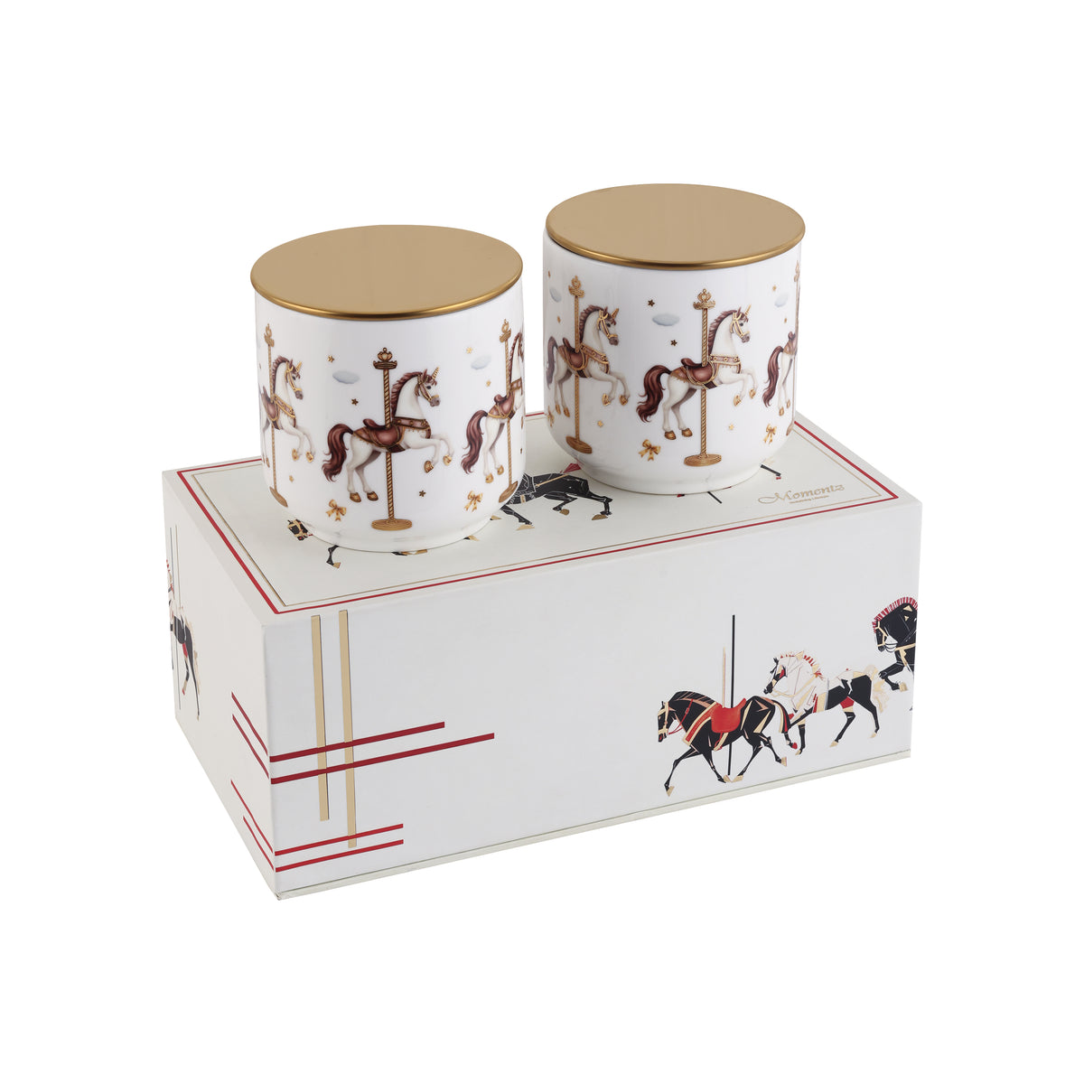Royal Stables Cannisters set of 2