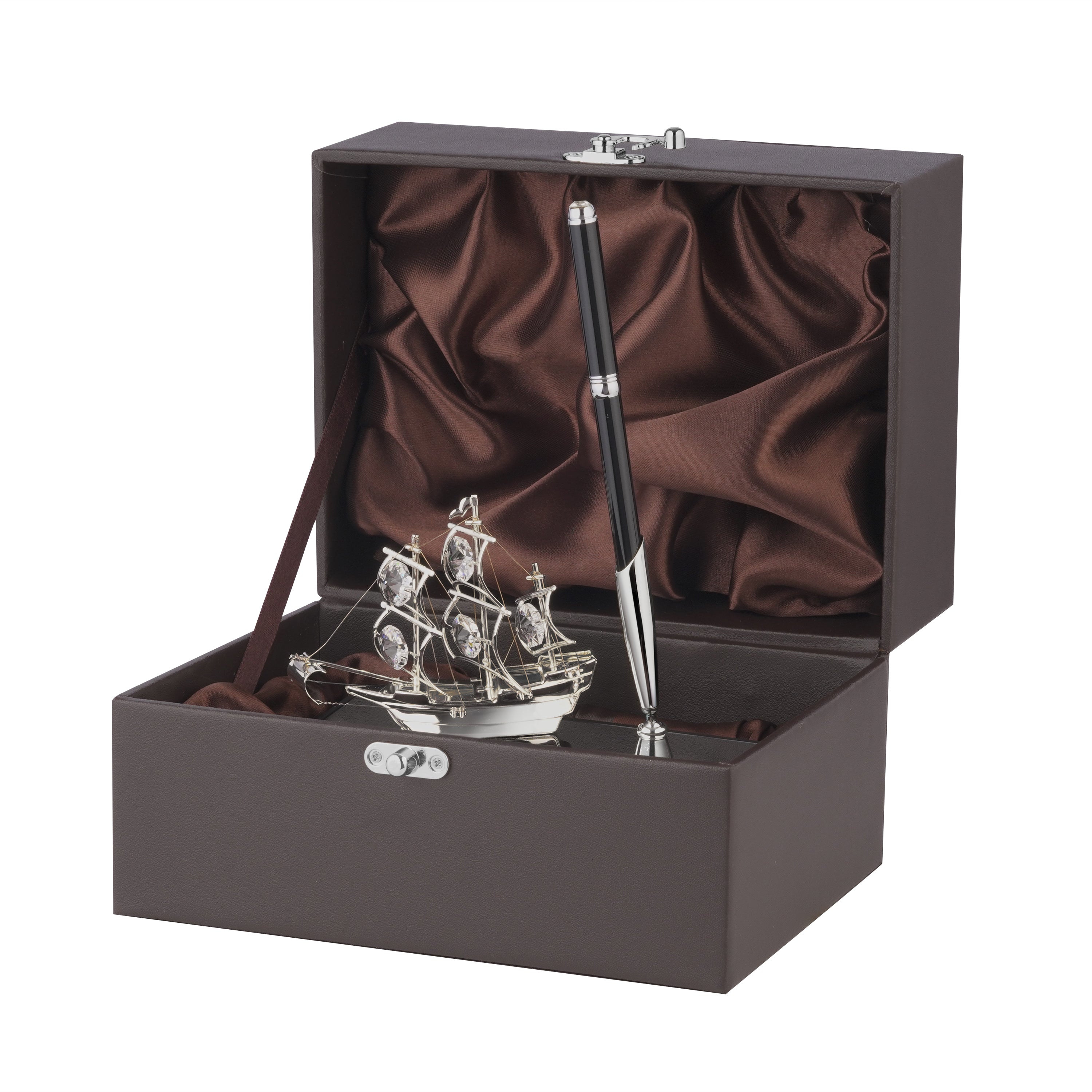 Sail Pen Holder Silver