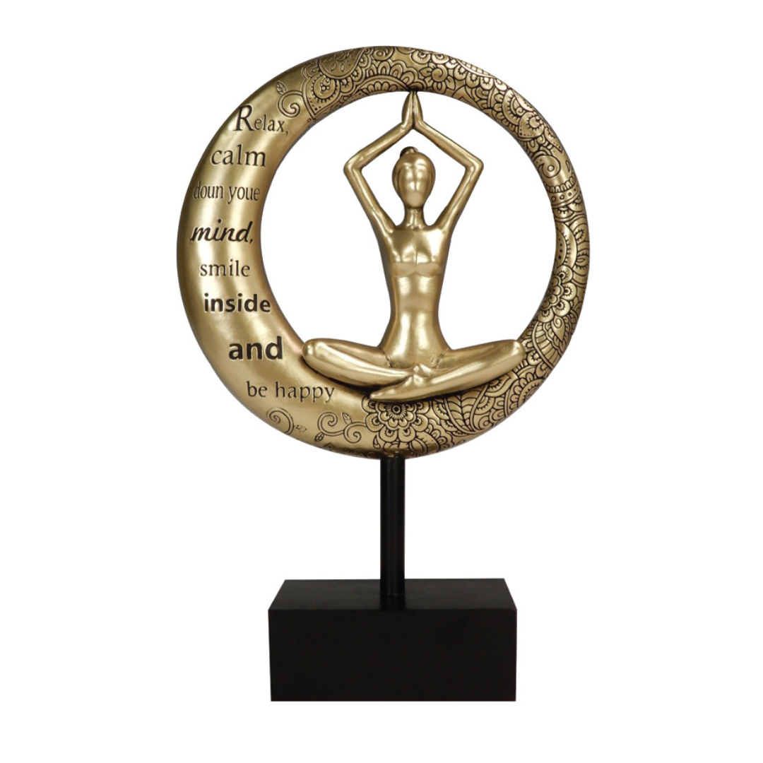 Home Décor-Yoga (H-34CM)