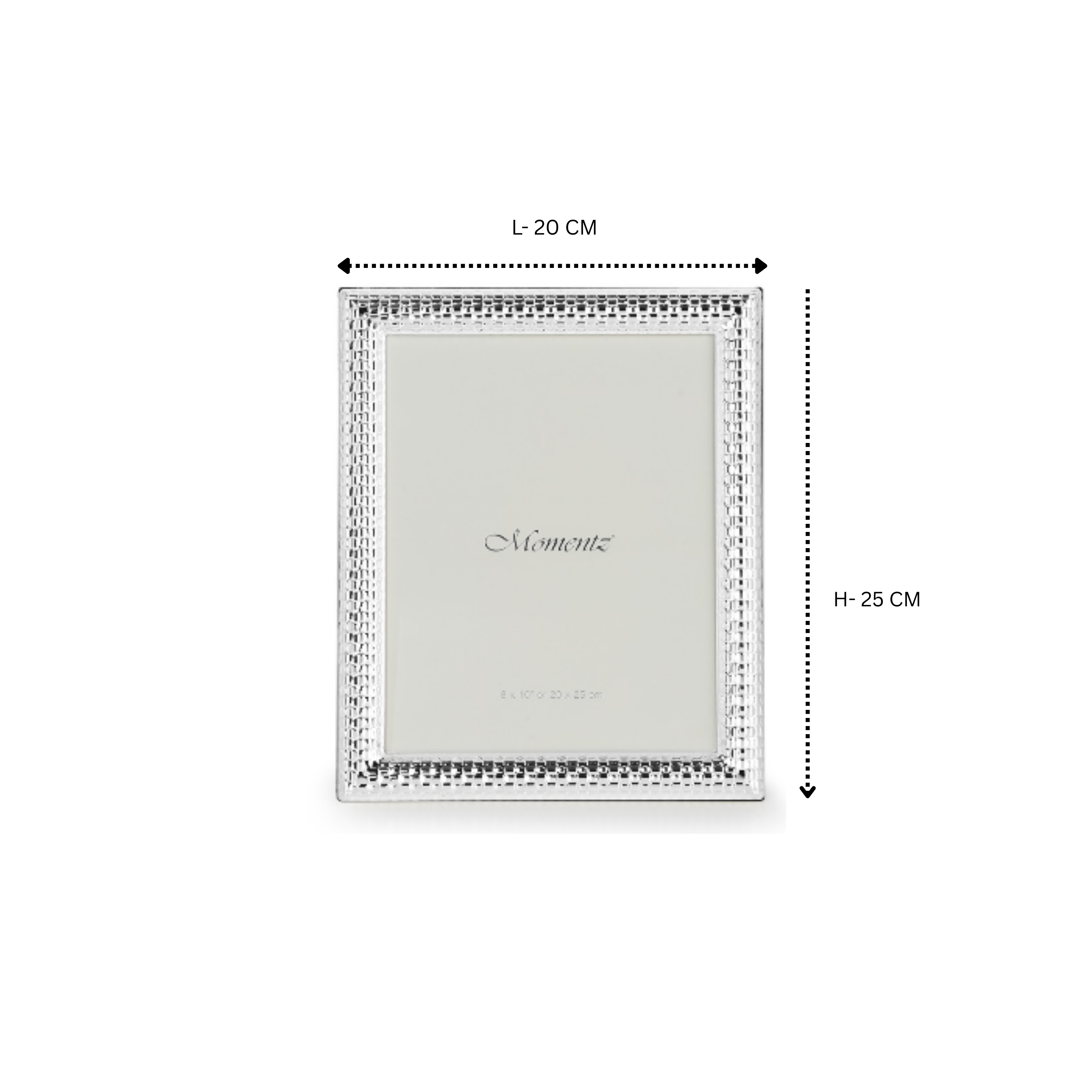 Jute Design Photo Frame Large 8x10