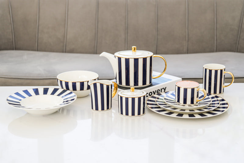 Royal Blue Signature 21 PCS Dinner Set