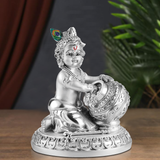 Bal Gopal with makhan- Silver