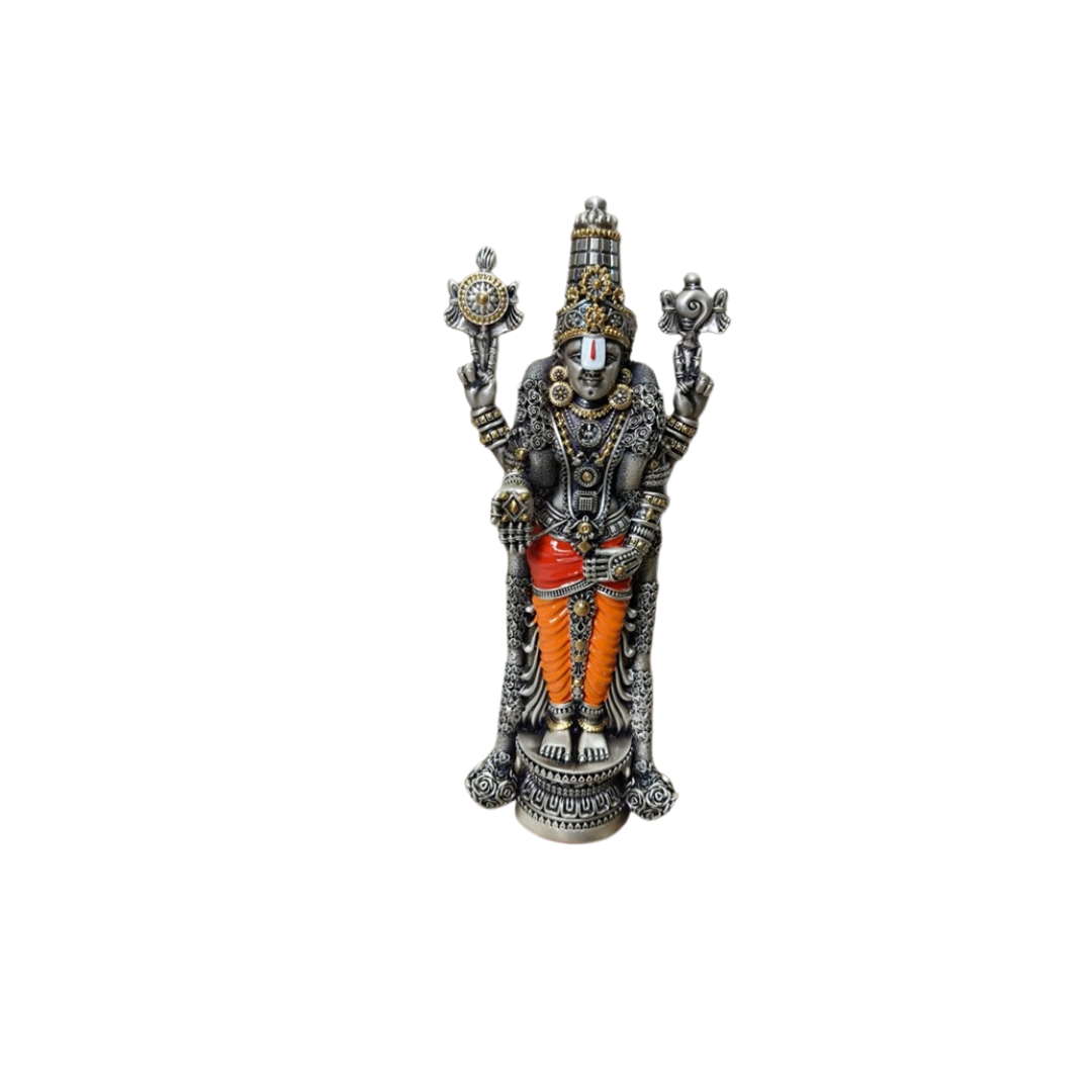 Venkateswara Balaji 43cm Orange