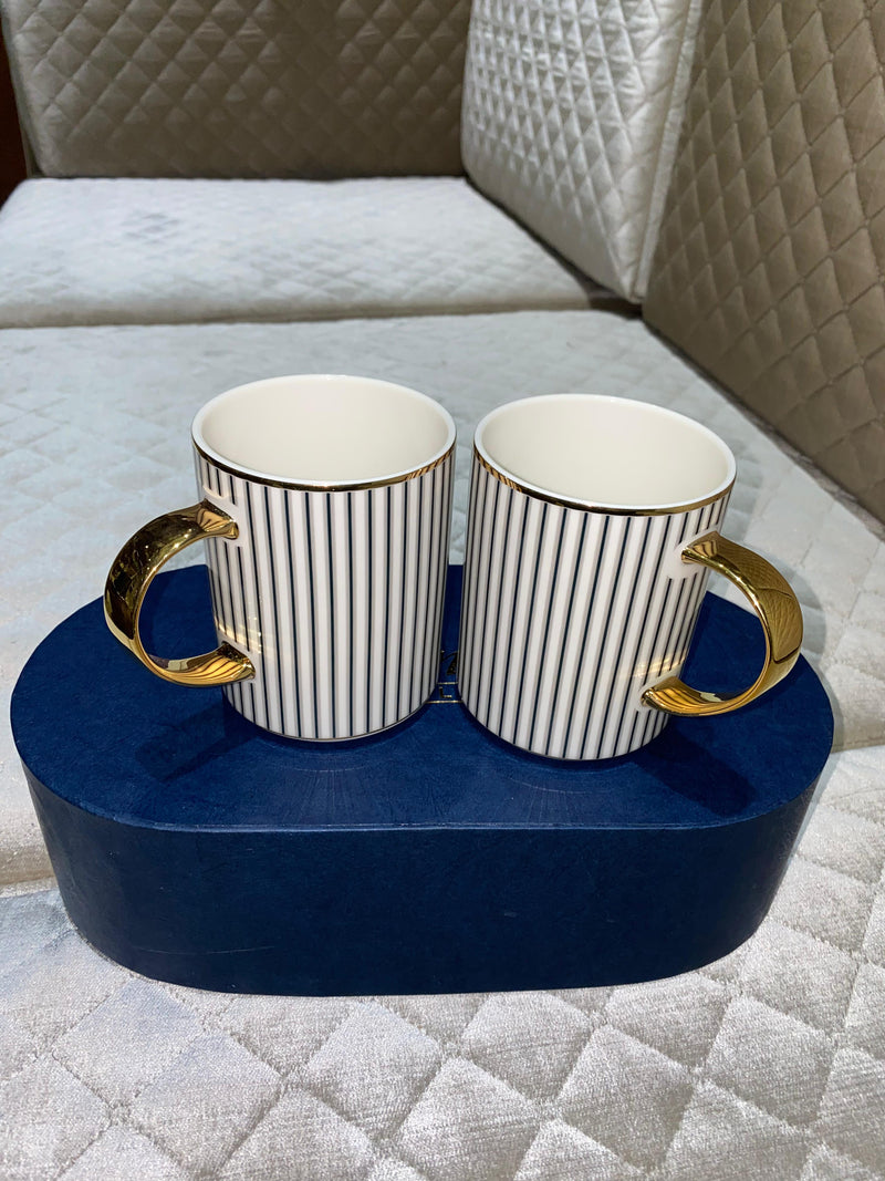 SET Of 2 MUG ROYAL AURA PORCELAIN