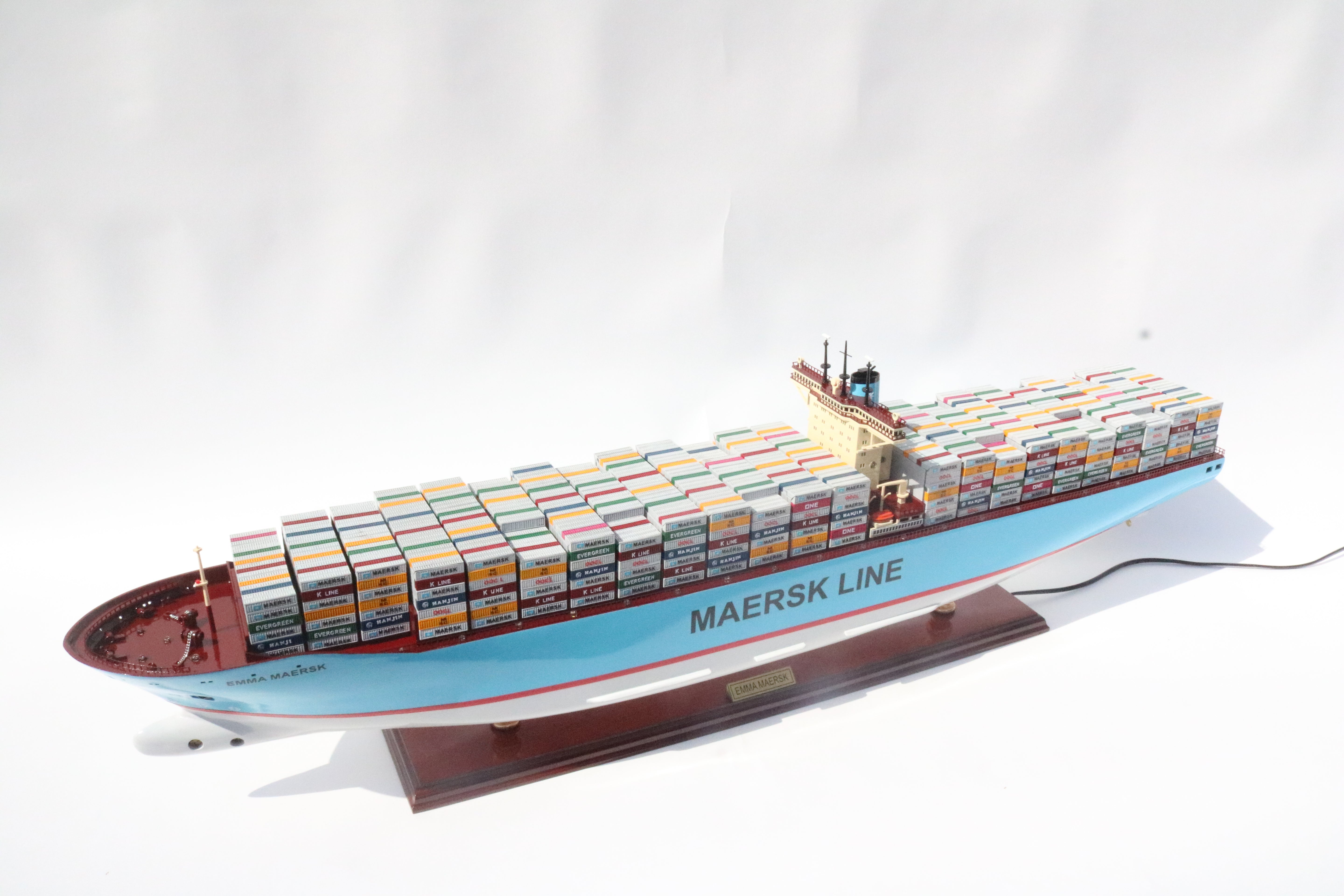 EMMA MAERSK with Lights
