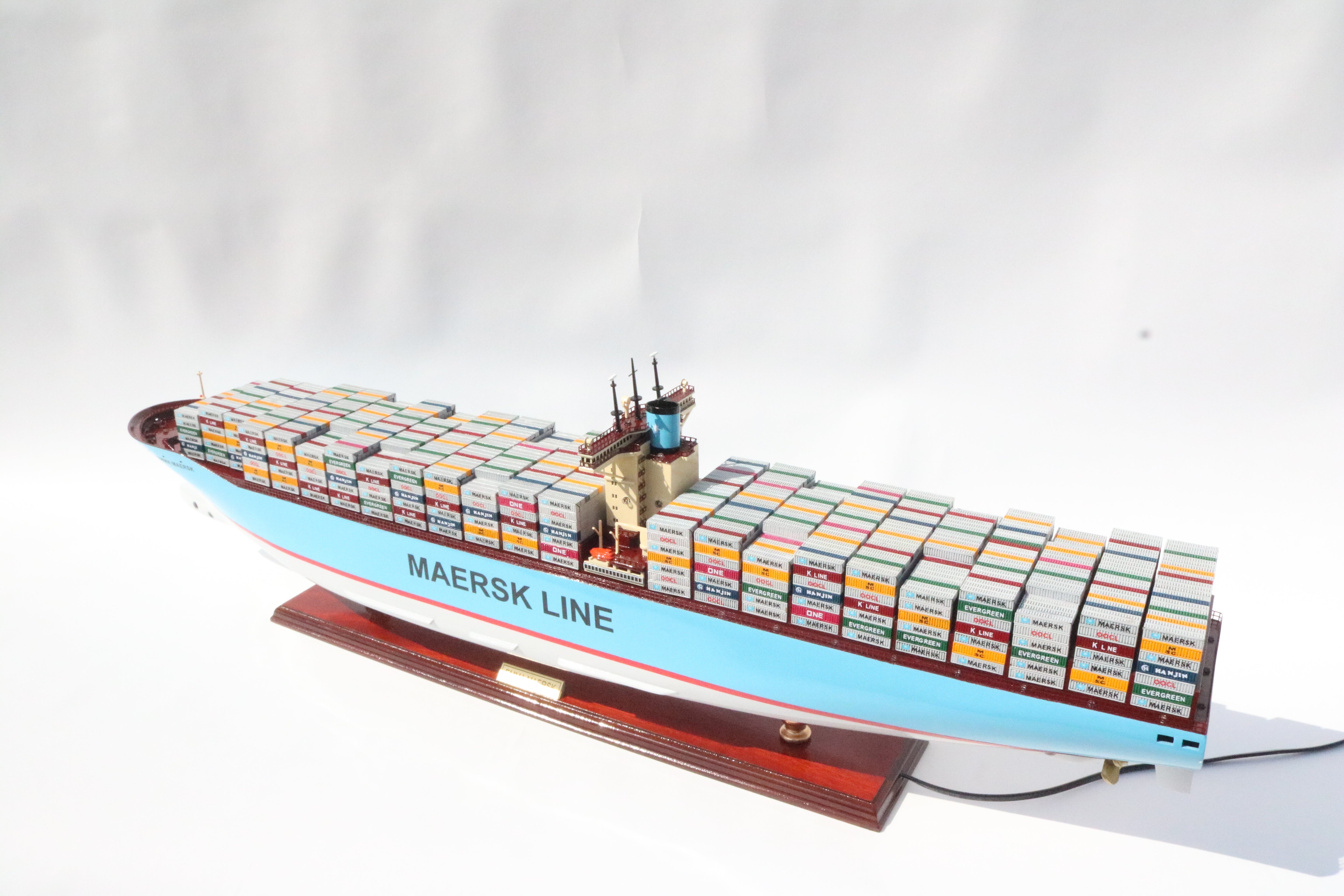 EMMA MAERSK with Lights