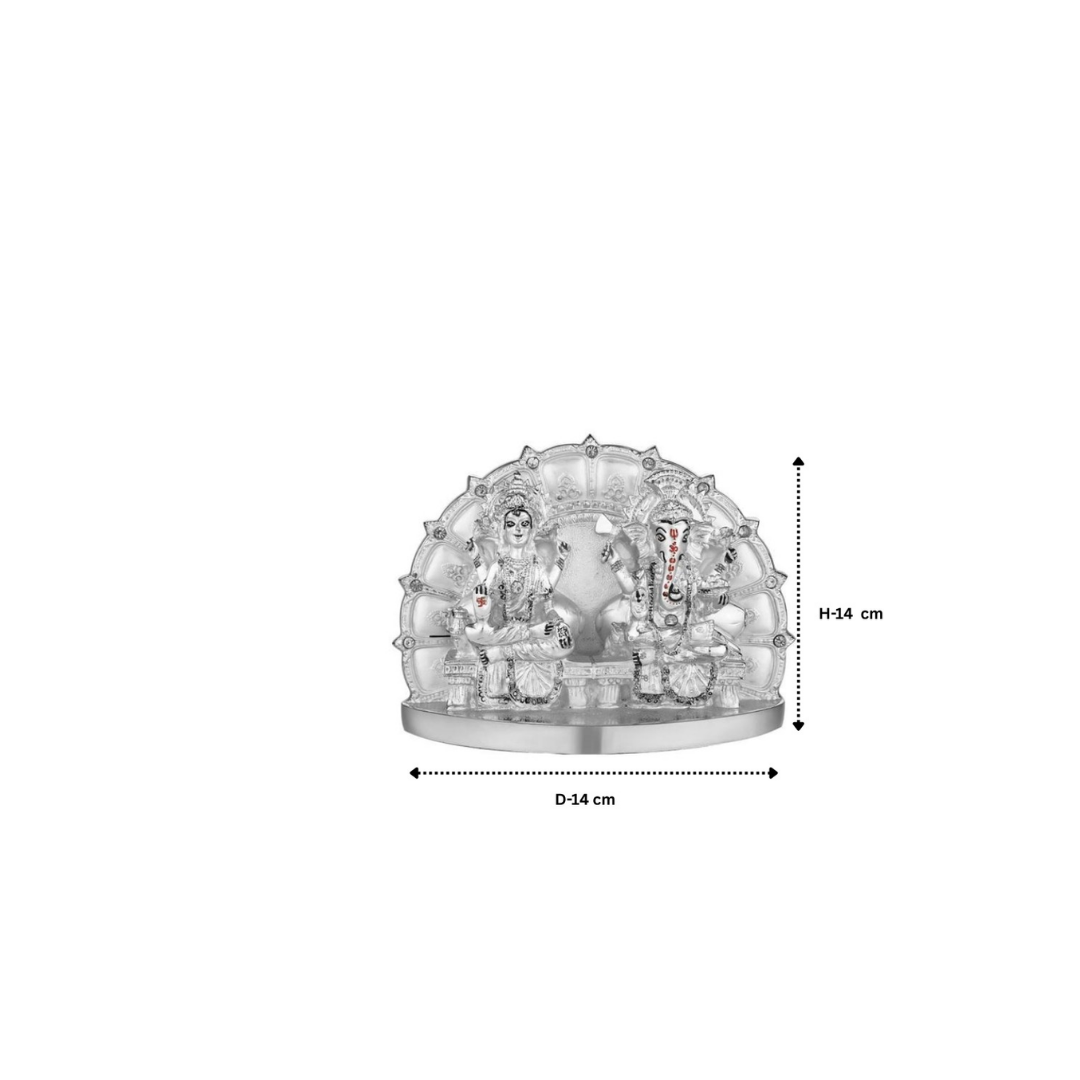 Lakshmi Ganesh Pair Silver