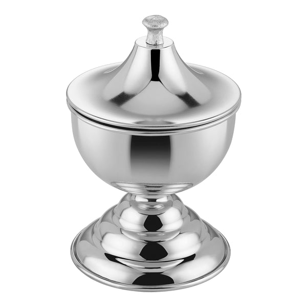 Wedding Bowl With Stand Silver