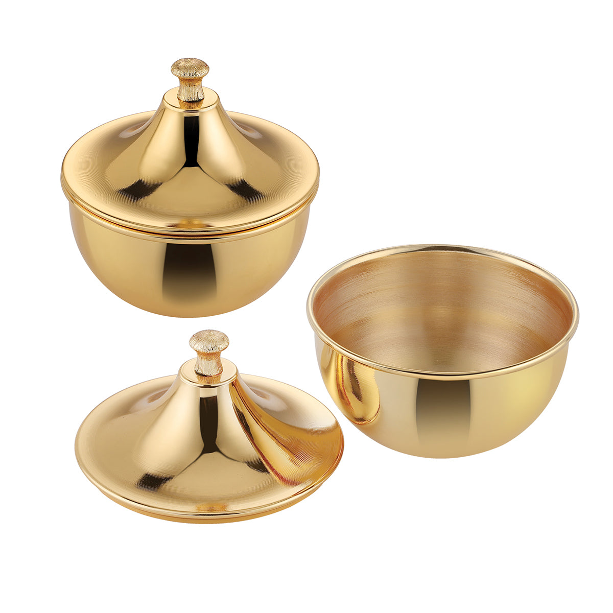 Set of 2 Wedding Bowl Gold