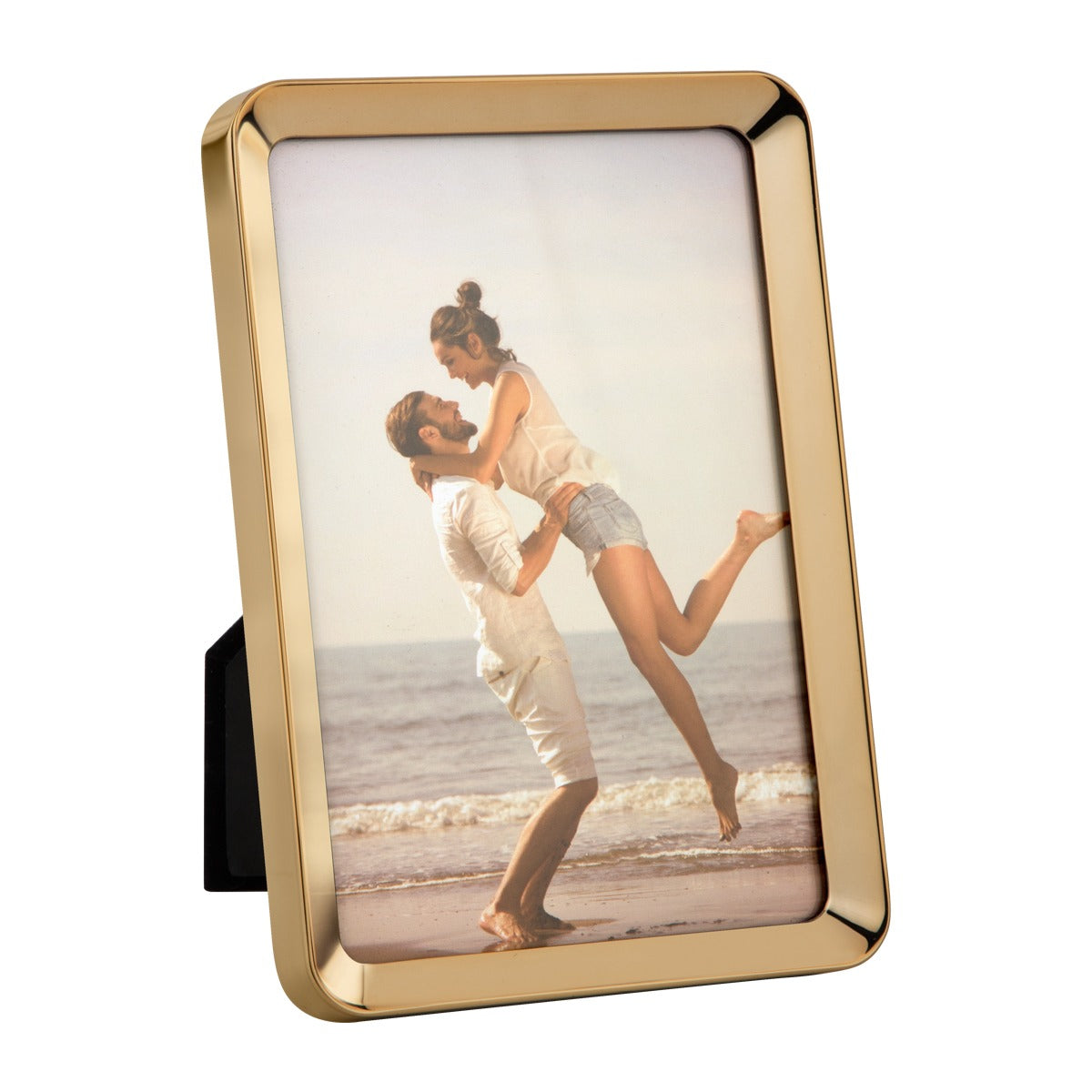 Luxurious Gold-Tone Photo Frame – Vertical Display 4*6 - golden