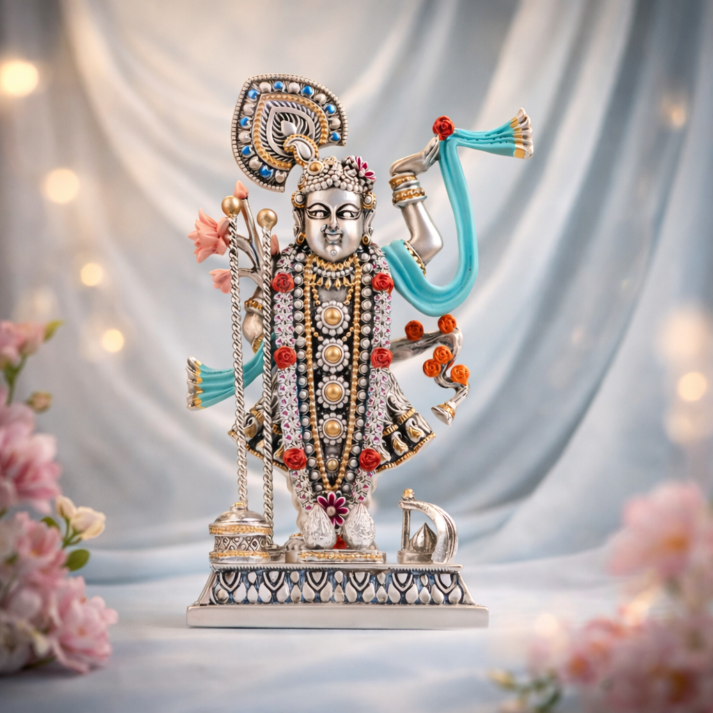 Shrinath Ji Colored Small (H- 18 cm )