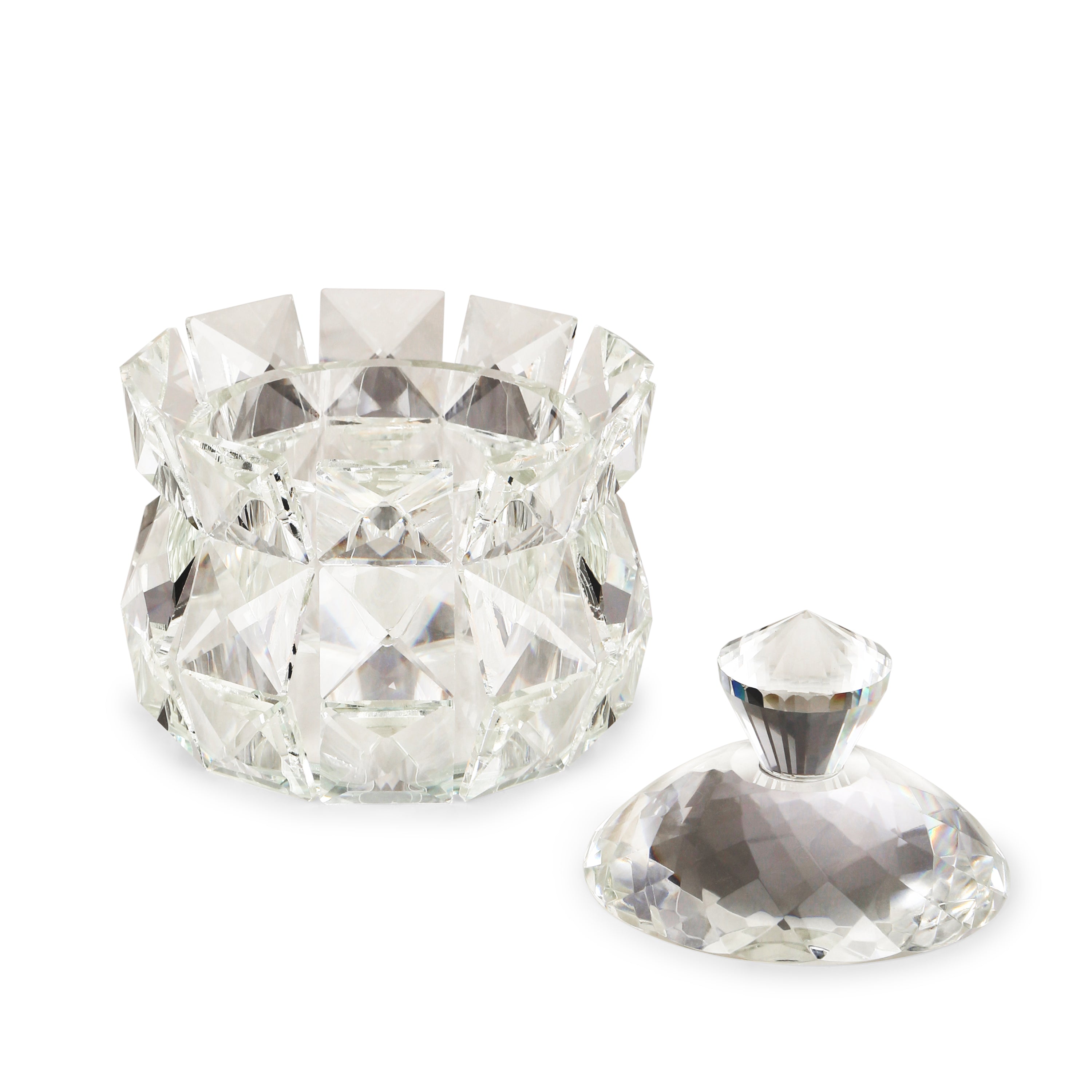 Serene Crystal Candy Jar