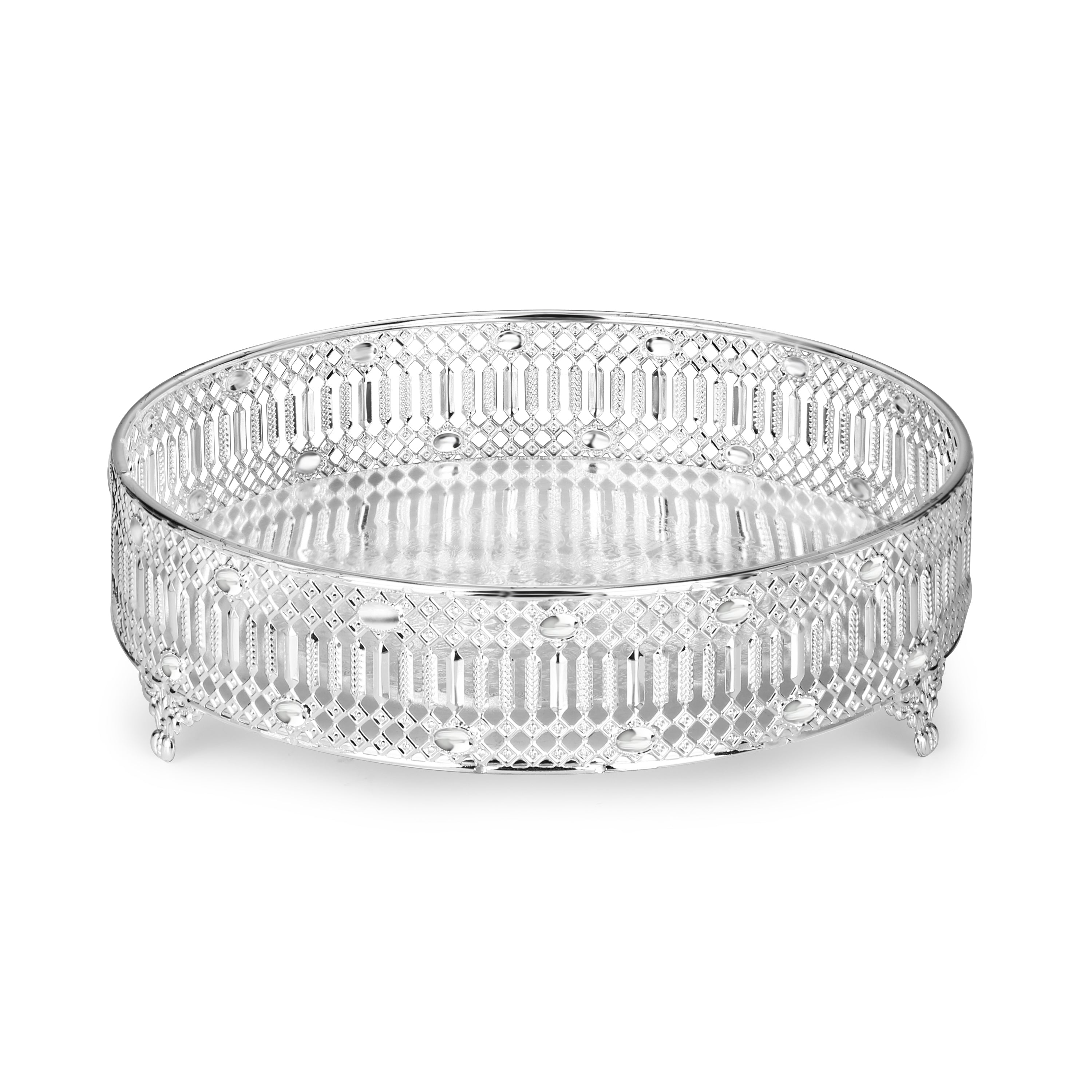 Round Tray Silver