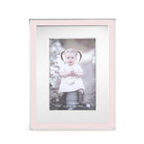 Baby Photo Frame - Silver Pink