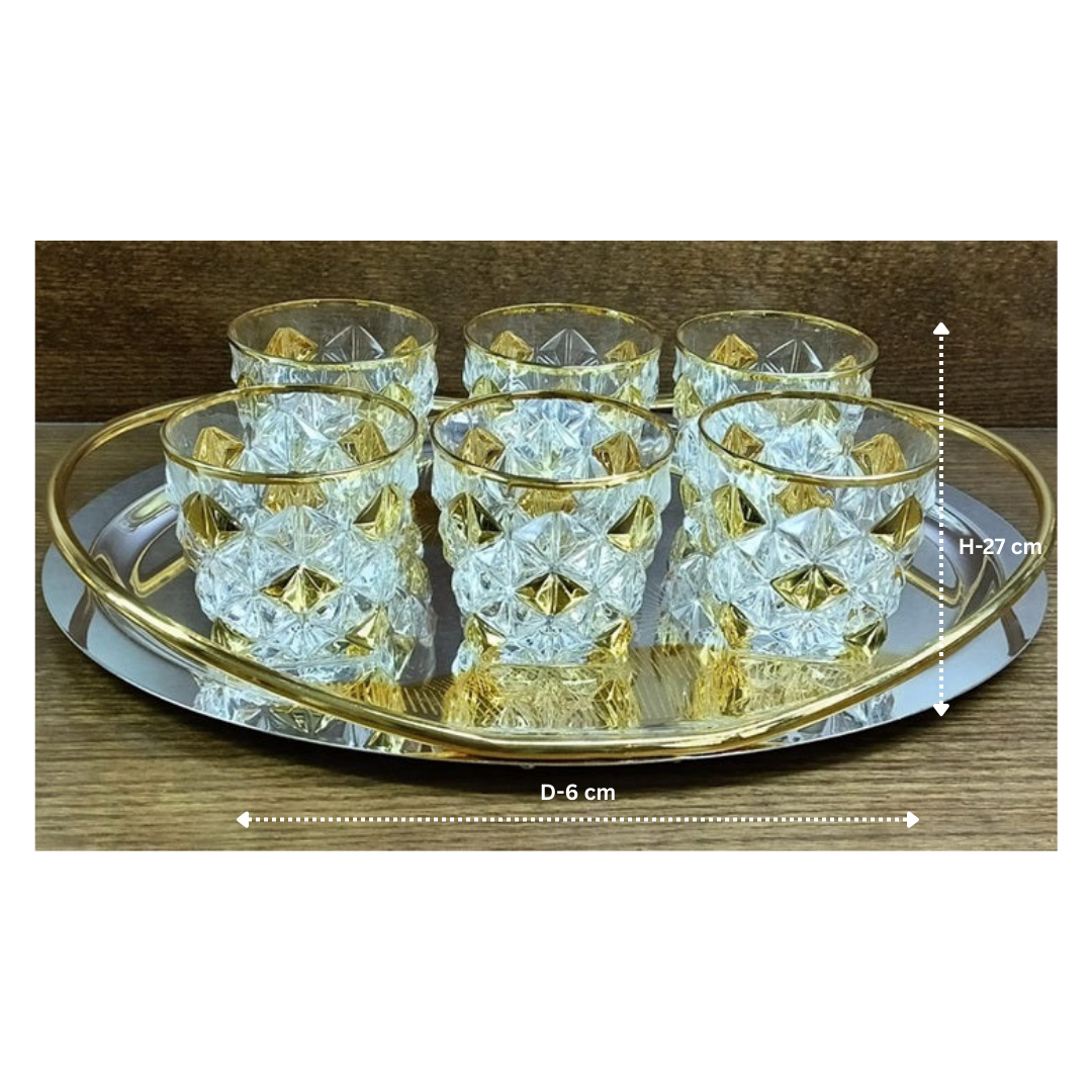 SET OF 4 CHAMPAGNE FLUTE WITH ART DECO STYLE PHOTOFRAME (MZ-23401-401 + MZ-22203