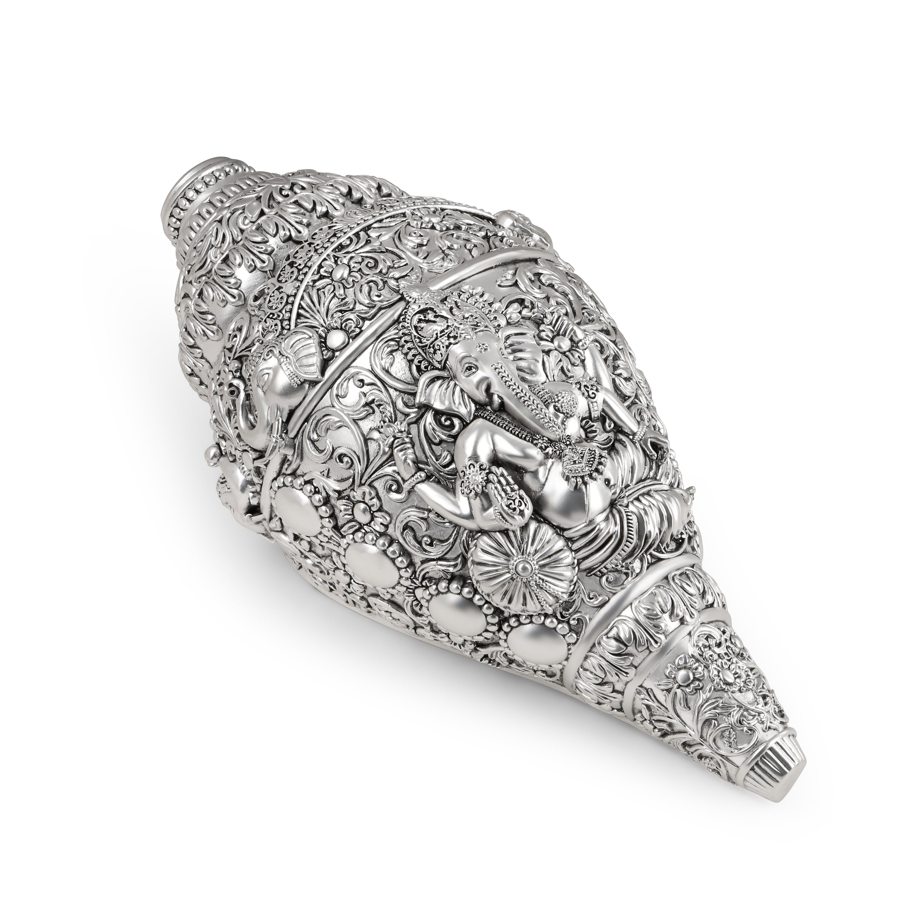 Ganesh Shank Large Silver